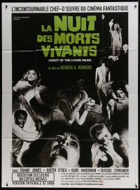 1c799 NIGHT OF THE LIVING DEAD French 1p R2006 George Romero zombie classic, like the U.S. 1sheet!