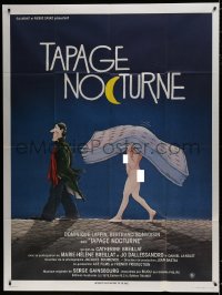 1c801 NOCTURNAL UPROAR French 1p 1979 Catherine Breillat's Tapage nocturne, sexy art by Blachon!