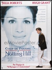 1c804 NOTTING HILL French 1p 1999 famous star Julia Roberts falls for man-on-the-street Hugh Grant!