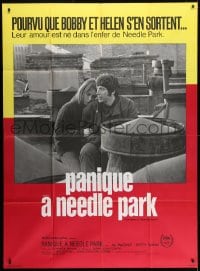 1c814 PANIC IN NEEDLE PARK French 1p 1971 Al Pacino & Kitty Winn are heroin addicts in love!