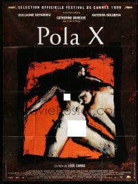 1c826 POLA X French 1p 1999 directed by Leos Carax, art of sexy lovers by Marie Rueben!