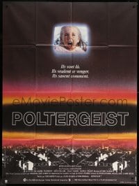 1c827 POLTERGEIST French 1p 1982 Tobe Hooper, Steven Spielberg, the first real ghost story!
