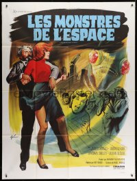 1c845 QUATERMASS & THE PIT French 1p 1967 different Grinsson art, Five Milion Years to Earth!