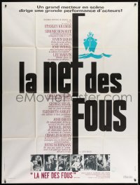 1c892 SHIP OF FOOLS French 1p 1965 Stanley Kramer's movie based on Katharine Anne Porter's book!