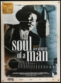 1c904 SOUL OF A MAN French 1p 2003 Wim Wenders, The Blues, great image of blues singer with guitar!
