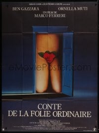 1c933 TALES OF ORDINARY MADNESS French 1p 1981 Ben Gazzara, Ornella Muti, sexy & bizarre artwork!