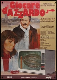 1c263 GIOCARE D'AZZARDO Italian 1p 1982 Piera Degli Esposti, Renzo Montagnani, To Gamble!