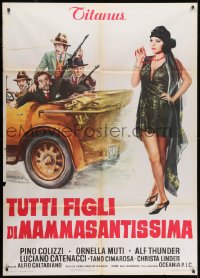 1c288 ITALIAN GRAFFITI Italian 1p 1973 Italian spoof comedy about the Roaring Twenties, great art!