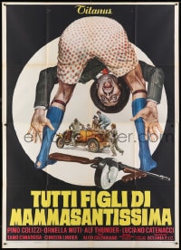 1c116 ITALIAN GRAFFITI Italian 2p 1973 Italian spoof comedy about the Roaring '20s, wacky art!
