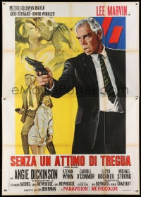 1c134 POINT BLANK Italian 2p 1968 Lee Marvin, Angie Dickinson, John Boorman noir, different art!