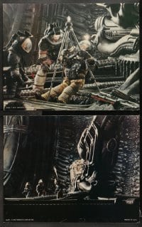 1d814 ALIEN 2 color 11x14 stills 1979 Ridley Scott sci-fi monster classic, aboard the Nostromo!