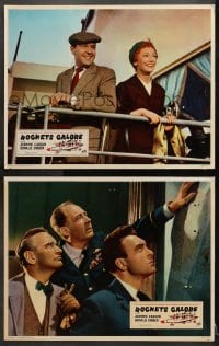 1d938 ROCKETS GALORE 2 English LCs 1957 sexy Jeannie Carson, Donald Sinden, Mad Little Island!