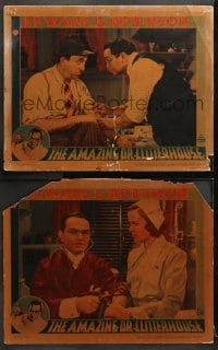 1d816 AMAZING DR. CLITTERHOUSE 2 LCs 1938 Edward G. Robinson with Gale Page & Allen Jenkins!
