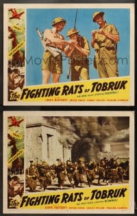 1d853 FIGHTING RATS OF TOBRUK 2 LCs 1952 Chips Rafferty & the Australian men who stopped Rommel!
