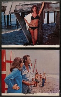1d609 SWEET RIDE 5 color 11x14 stills 1968 one w/ c/u sexy Jacqueline Bisset in bikini under pier!