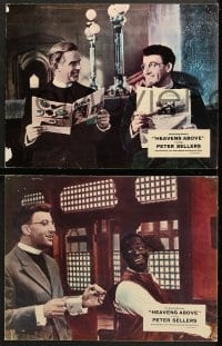 1d472 HEAVENS ABOVE! 6 English LCs 1963 Peter Sellers & Ian Carmichael with magazine & newspaper!