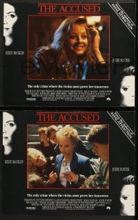 1d024 ACCUSED 8 LCs 1988 Jodie Foster, Kelly McGillis, the case that changed and shocked a nation!
