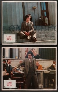 1d034 AND JUSTICE FOR ALL 8 LCs 1979 directed by Norman Jewison, Al Pacino is out of order!