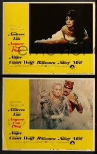1d038 ANYONE CAN PLAY 8 LCs 1968 sexy Claudine Auger, Ursula Andress, Virna Lisi, Marisa Mell