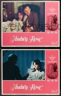 1d040 AUDREY ROSE 8 LCs 1977 Susan Swift, Anthony Hopkins, a haunting vision of reincarnation!