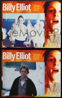 1d055 BILLY ELLIOT 8 LCs 2000 Jamie Bell, Julie Walters, the boy just wants to dance!