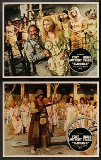 1d626 BLINDMAN 4 LCs 1972 Tony Anthony, Ringo Starr, spaghetti western!