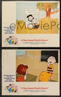 1d627 BOY NAMED CHARLIE BROWN 4 LCs 1970 art of Snoopy & the Peanuts by Charles M. Schulz!