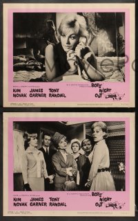 1d446 BOYS' NIGHT OUT 6 LCs 1962 James Garner, Tony Randall & sexy Kim Novak!