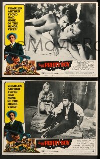 1d069 BULLET FOR PRETTY BOY 8 LCs 1970 AIP noir, Fabian as gangster Pretty Boy Floyd!