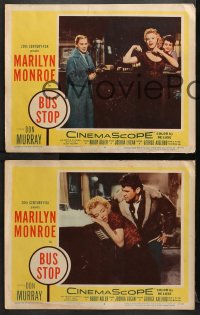 1d543 BUS STOP 5 LCs 1956 great images all with super sexy Marilyn Monroe + Don Murray, Field!