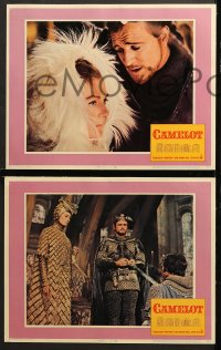 1d073 CAMELOT 8 LCs 1968 Harris as King Arthur, Redgrave as Guenevere, Franco Nero as Lancelot!