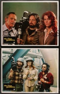 1d085 CHINA SYNDROME 8 LCs 1979 Jack Lemmon, Jane Fonda, Michael Douglas, nuclear meltdown thriller!