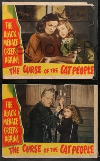 1d734 CURSE OF THE CAT PEOPLE 3 LCs 1944 Robert Wise, Simone Simon & Ann Carter!