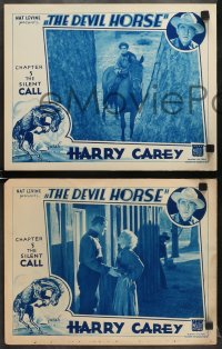 1d552 DEVIL HORSE 5 chapter 5 LCs 1932 Carey & Apache, The King of Wild Horses, The Silent Call!