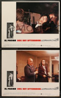 1d557 DOG DAY AFTERNOON 5 LCs 1976 Al Pacino, Sidney Lumet's bank robbery crime classic!