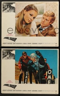 1d458 DOWNHILL RACER 6 LCs 1969 Robert Redford, Camilla Sparv, great skiing images!