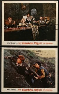 1d115 FIGHTING PRINCE OF DONEGAL 8 LCs 1966 Disney, a reckless young rebel rocks an empire!