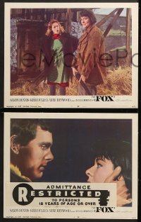 1d653 FOX 4 LCs 1968 Sandy Dennis, Kier Dullea, Anne Heywood in love triangle!