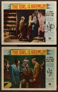 1d655 GIRL IN THE KREMLIN 4 LCs 1957 Stalin's weird fetishism, strange rituals + Zsa Zsa Gabor!