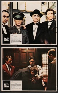 1d470 GODFATHER 6 LCs 1972 Brando, Pacino, great images from Francis Ford Coppola classic!