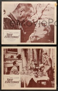 1d751 GREAT EXPECTATIONS 3 LCs R1950s John Mills, Hobson, Charles Dickens, directed by David Lean!