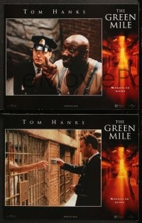 1d567 GREEN MILE 5 int'l LCs 1999 images of Tom Hanks, Michael Clarke Duncan, Stephen King fantasy!