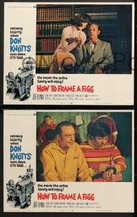 1d152 HOW TO FRAME A FIGG 8 LCs 1971 sexy Yvonne Craig seduces Don Knotts in library!