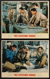 1d157 ICE STATION ZEBRA 8 LCs 1969 Rock Hudson, Jim Brown, directed by John Sturges!