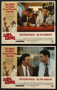 1d160 IN-LAWS 8 LCs 1979 classic Peter Falk & Alan Arkin screwball comedy, directed by Arthur Hiller!