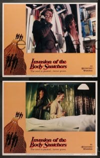 1d161 INVASION OF THE BODY SNATCHERS 8 LCs 1978 Donald Sutherland, classic sci-fi remake!