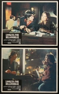 1d185 LOOKING FOR MR. GOODBAR 8 LCs 1977 Diane Keaton, young Richard Gere, Tuesday Weld!