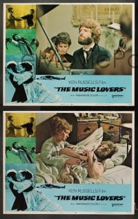 1d205 MUSIC LOVERS 8 LCs 1971 Richard Chamberlain & Glenda Jackson, directed by Ken Russell!