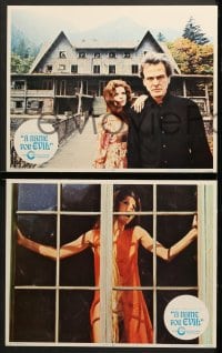 1d210 NAME FOR EVIL 8 LCs 1973 sexy Samantha Eggar in the dream house that becomes a nightmare!