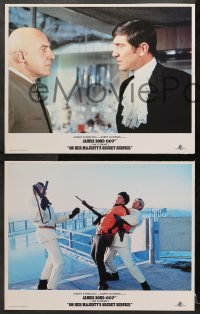 1d771 ON HER MAJESTY'S SECRET SERVICE 3 LCs R1984 George Lazenby's only appearance as James Bond!